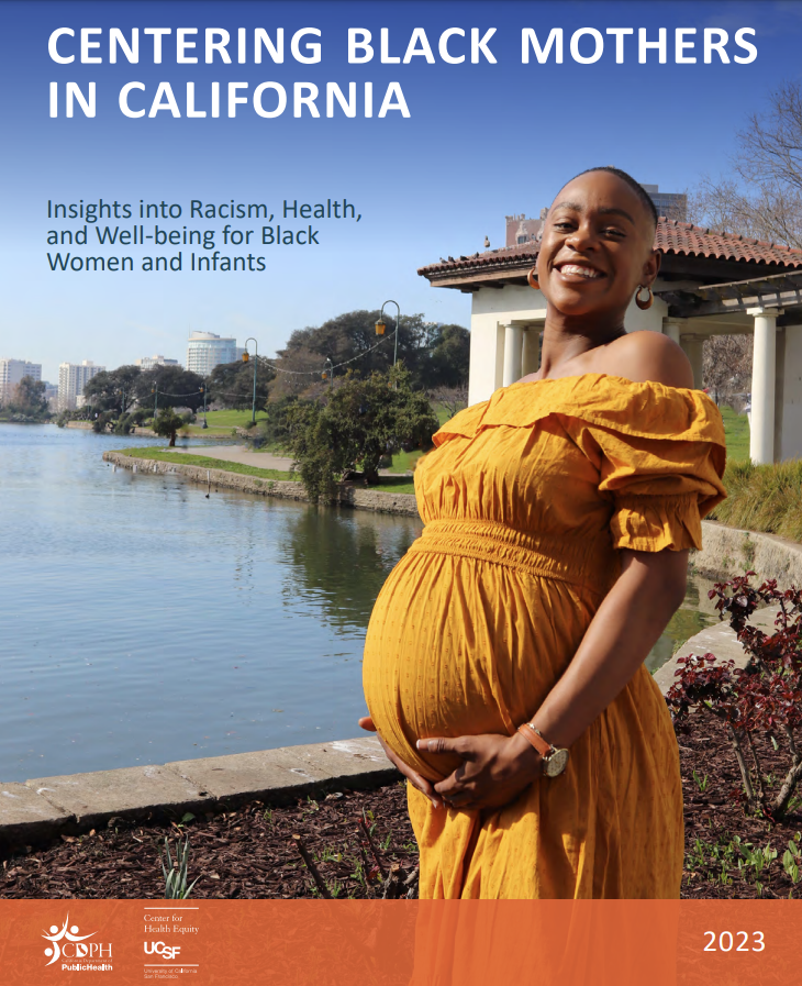 Centering Black Mothers in California Report Cover Page